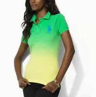 t-shirt polo ralph lauren clearance poney femmes 2013 france gradual change green